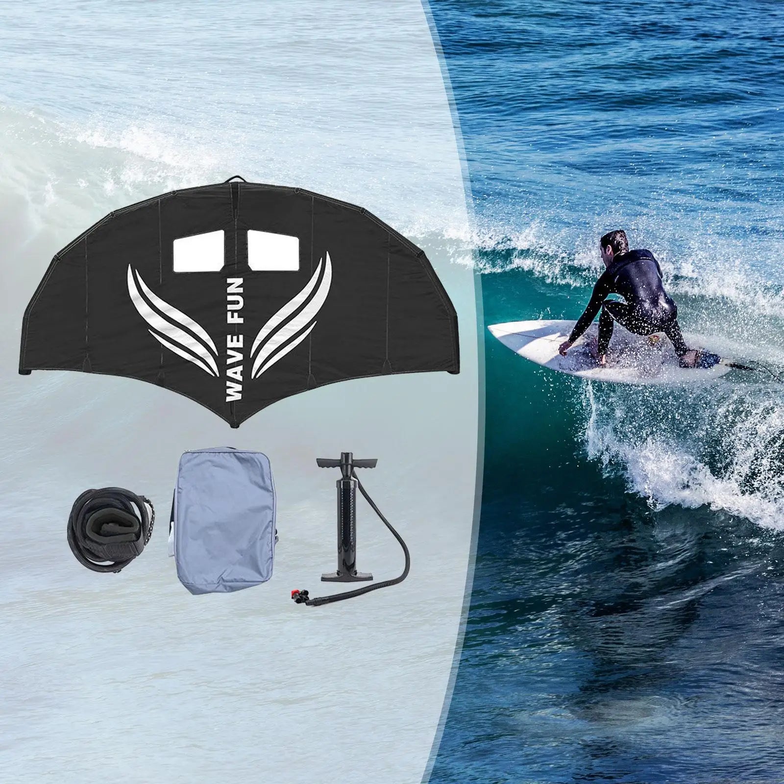 Inflatable Surfing Wing